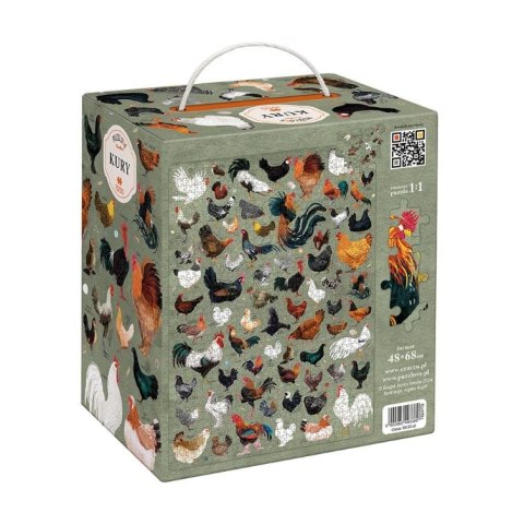 Puzzle Puzzlove Kury 1000 elementów CzuCzu Puzzle Puzzlove Kury 1000 elementów CzuCzu