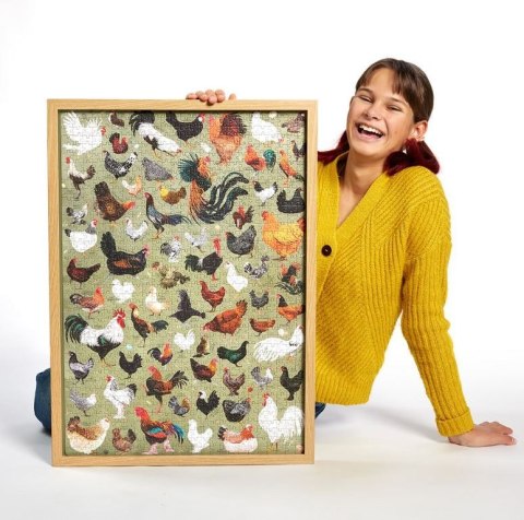 Puzzle Puzzlove Kury 1000 elementów CzuCzu Puzzle Puzzlove Kury 1000 elementów CzuCzu