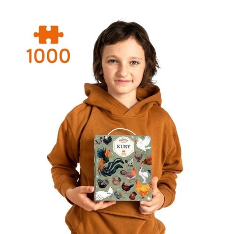 Puzzle Puzzlove Kury 1000 elementów CzuCzu Puzzle Puzzlove Kury 1000 elementów CzuCzu