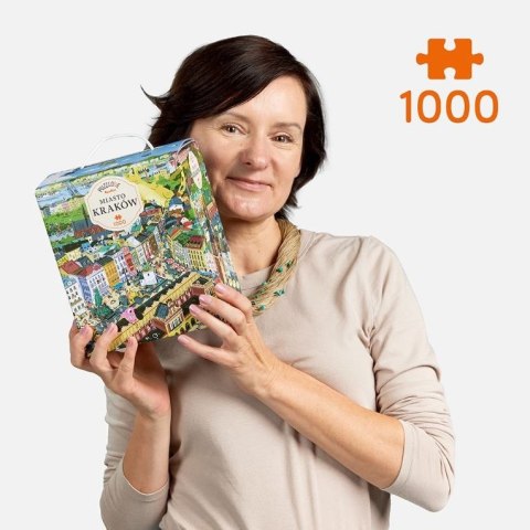 Puzzle Puzzlove Miasto Kraków 1000 elementów CzuCzu Puzzle Puzzlove Miasto Kraków 1000 elementów CzuCzu