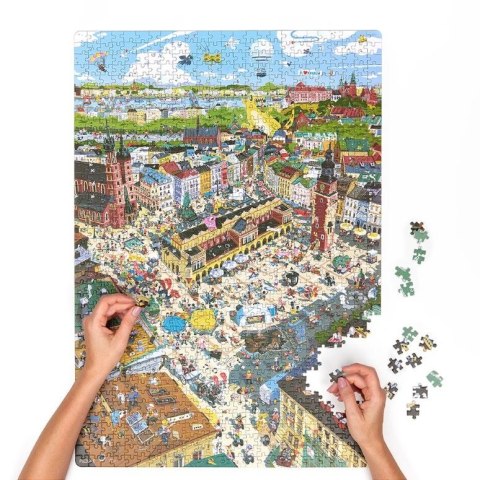 Puzzle Puzzlove Miasto Kraków 1000 elementów CzuCzu Puzzle Puzzlove Miasto Kraków 1000 elementów CzuCzu
