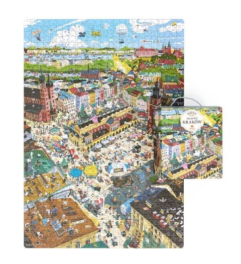 Puzzle Puzzlove Miasto Kraków 1000 elementów CzuCzu Puzzle Puzzlove Miasto Kraków 1000 elementów CzuCzu
