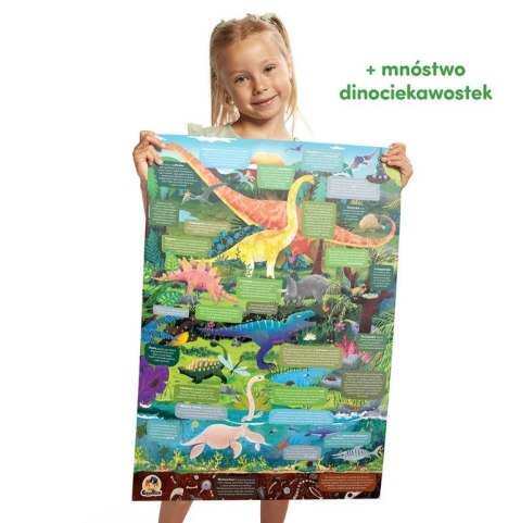 Puzzle obserwacyjne - Dinozaury CzuCzu Puzzle obserwacyjne - Dinozaury CzuCzu
