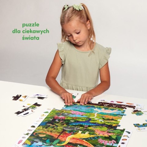 Puzzle obserwacyjne - Dinozaury CzuCzu Puzzle obserwacyjne - Dinozaury CzuCzu