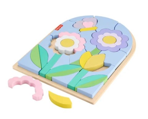 Układanka drewniana Kwiaty Fisher Price Układanka drewniana Kwiaty Fisher Price