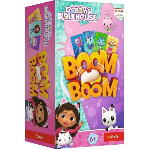 Gra Boom Boom Koci Domek Gabi (Gabbys Dollhouse) Trefl Gra Boom Boom Koci Domek Gabi (Gabbys Dollhouse) Trefl