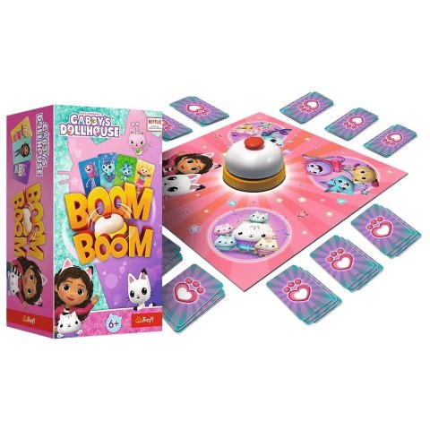 Gra Boom Boom Koci Domek Gabi (Gabbys Dollhouse) Trefl Gra Boom Boom Koci Domek Gabi (Gabbys Dollhouse) Trefl