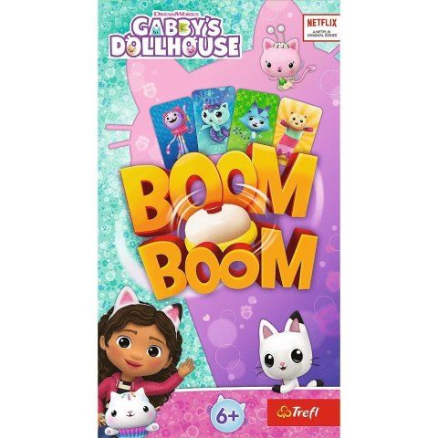Gra Boom Boom Koci Domek Gabi (Gabbys Dollhouse) Trefl Gra Boom Boom Koci Domek Gabi (Gabbys Dollhouse) Trefl