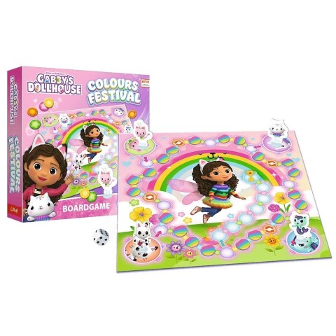 Gra Colours Festival Koci Domek Gabi (Gabbys Dollhouse) Trefl Gra Colours Festival Koci Domek Gabi (Gabbys Dollhouse) Trefl