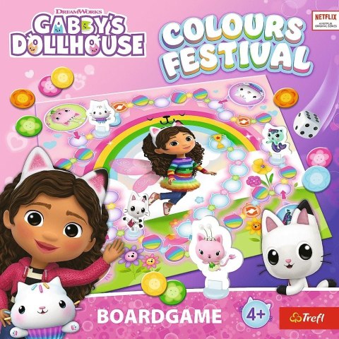 Gra Colours Festival Koci Domek Gabi (Gabbys Dollhouse) Trefl Gra Colours Festival Koci Domek Gabi (Gabbys Dollhouse) Trefl