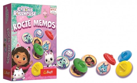 Gra Kocie Memos Koci domek Gabi Trefl Gra Kocie Memos Koci domek Gabi Trefl