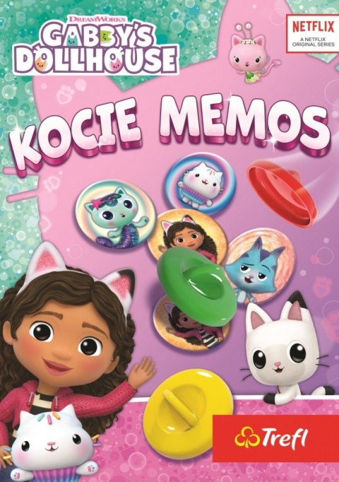 Gra Kocie Memos Koci domek Gabi Trefl Gra Kocie Memos Koci domek Gabi Trefl