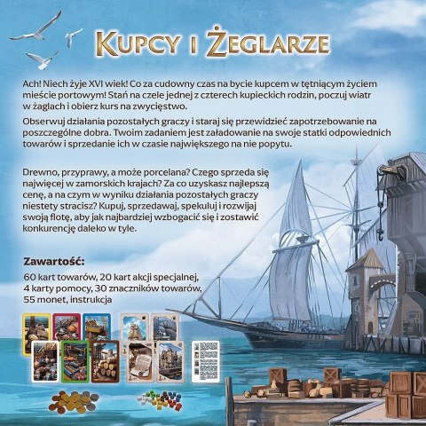 Gra Kupcy i Żeglarze Trefl Gra Kupcy i Żeglarze Trefl