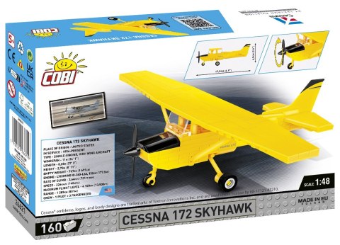 Klocki Cessna 172 Skyhawk 160 klocków żółty Cobi Klocki Klocki Cessna 172 Skyhawk 160 klocków żółty Cobi Klocki