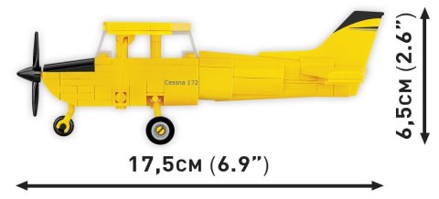 Klocki Cessna 172 Skyhawk 160 klocków żółty Cobi Klocki Klocki Cessna 172 Skyhawk 160 klocków żółty Cobi Klocki