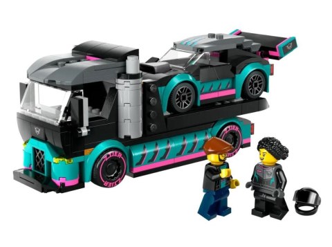 Klocki City 60406 Samochód wyścigowy i laweta LEGO Klocki City 60406 Samochód wyścigowy i laweta LEGO