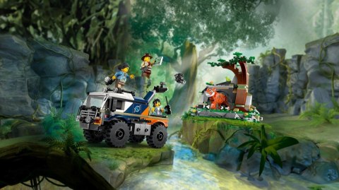 Klocki City 60426 Terenówka badacza dżungli LEGO Klocki City 60426 Terenówka badacza dżungli LEGO
