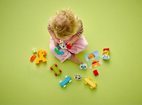 Klocki DUPLO 10412 Pociąg ze zwierzątkami LEGO Klocki DUPLO 10412 Pociąg ze zwierzątkami LEGO