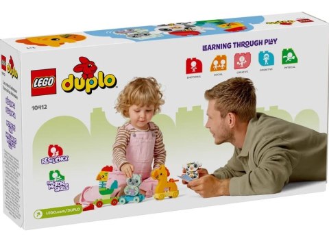 Klocki DUPLO 10412 Pociąg ze zwierzątkami LEGO Klocki DUPLO 10412 Pociąg ze zwierzątkami LEGO