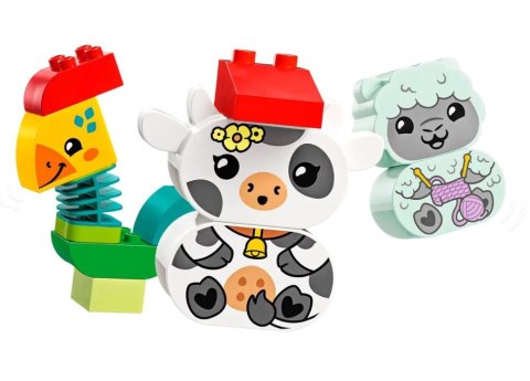 Klocki DUPLO 10412 Pociąg ze zwierzątkami LEGO Klocki DUPLO 10412 Pociąg ze zwierzątkami LEGO