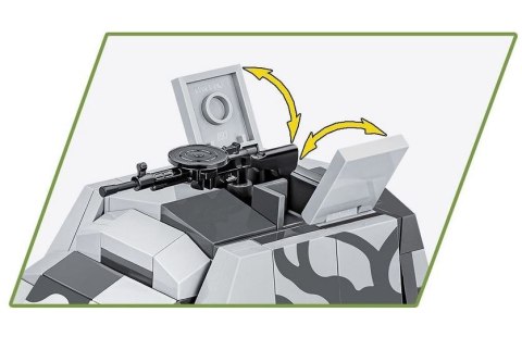 Klocki Improwizowany samochód pancerny Kubuś Powstanie Warszawskie Cobi Klocki Klocki Improwizowany samochód pancerny Kubuś Powstanie Warszawskie Cobi Klocki