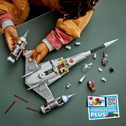Klocki Star Wars 75325 Myśliwiec N-1 Mandalorianina LEGO Klocki Star Wars 75325 Myśliwiec N-1 Mandalorianina LEGO