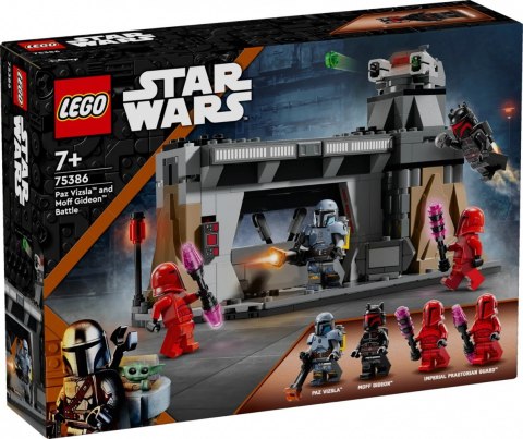 Klocki Star Wars 75386 Pojedynek Paza Vizsli i Moffa Gideona LEGO Klocki Star Wars 75386 Pojedynek Paza Vizsli i Moffa Gideona LEGO