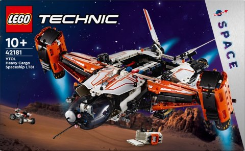 Klocki Technic 42181 Transportowy statek kosmiczny VTOL LT81 LEGO Klocki Technic 42181 Transportowy statek kosmiczny VTOL LT81 LEGO