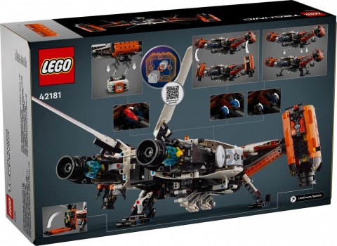 Klocki Technic 42181 Transportowy statek kosmiczny VTOL LT81 LEGO Klocki Technic 42181 Transportowy statek kosmiczny VTOL LT81 LEGO