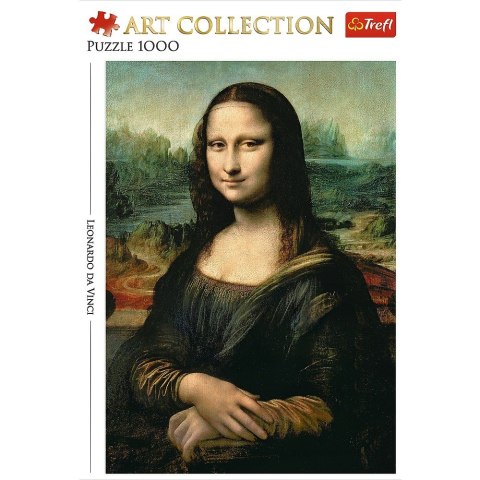 Puzzle 1000 elementów Art Collection Mona Lisa Trefl Puzzle 1000 elementów Art Collection Mona Lisa Trefl