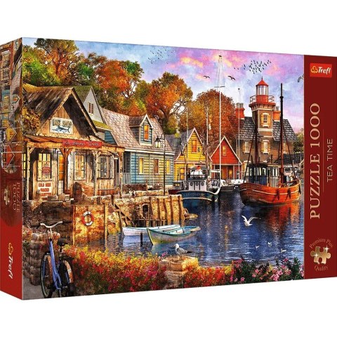 Puzzle 1000 elementów Premium Plus Nadmorski zakątek Trefl Puzzle 1000 elementów Premium Plus Nadmorski zakątek Trefl