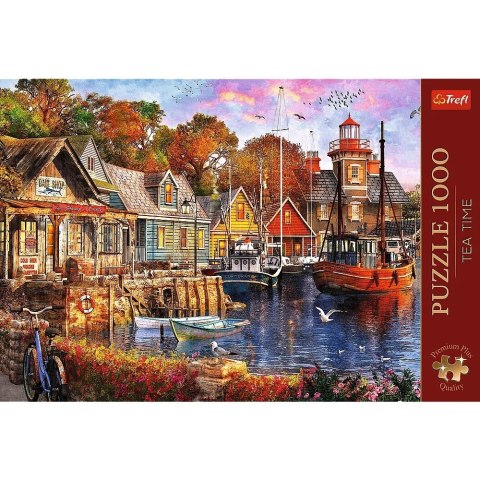 Puzzle 1000 elementów Premium Plus Nadmorski zakątek Trefl Puzzle 1000 elementów Premium Plus Nadmorski zakątek Trefl
