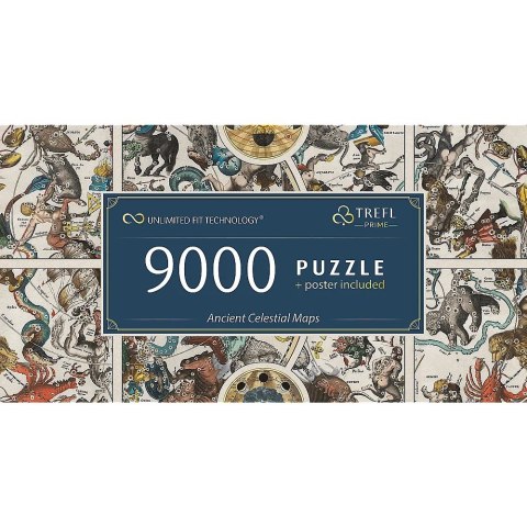 Puzzle 9000 elementów Ancient Celestial Maps Trefl Puzzle 9000 elementów Ancient Celestial Maps Trefl