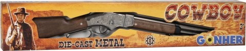 Gonher Metalowa strzelba kowbojska 8 naboi Pulio Gonher Metalowa strzelba kowbojska 8 naboi Pulio
