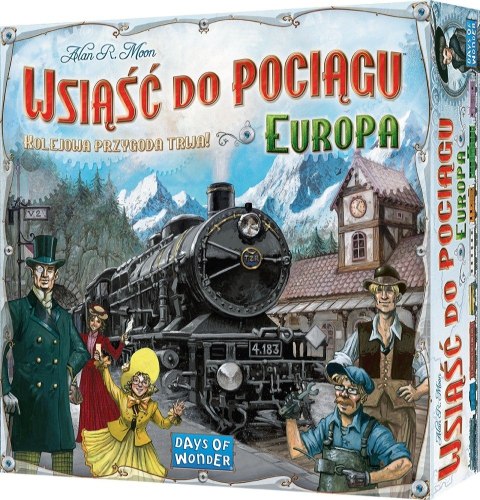 Gra Wsiąść do Pociągu Europa Rebel Gra Wsiąść do Pociągu Europa Rebel