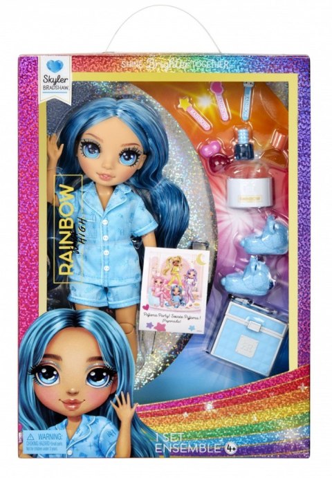 Lalka Rainbow High Junior PJ Party, Skyler Blue MGA Lalka Rainbow High Junior PJ Party, Skyler Blue MGA