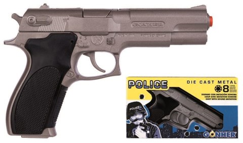 Pistolet policyjny metalowy GONHER 45/0 Pulio Pistolet policyjny metalowy GONHER 45/0 Pulio