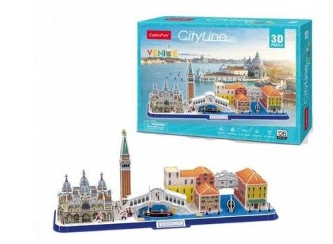 Puzzle 3D City Line Wenecja Cubic Fun Puzzle 3D City Line Wenecja Cubic Fun