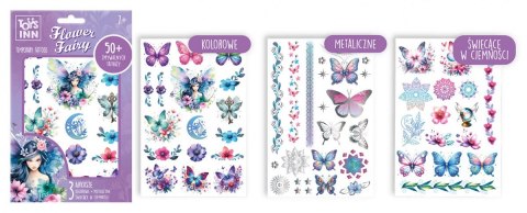 Tatuaże Flower Fairy Iris fiolet Stnux Tatuaże Flower Fairy Iris fiolet Stnux