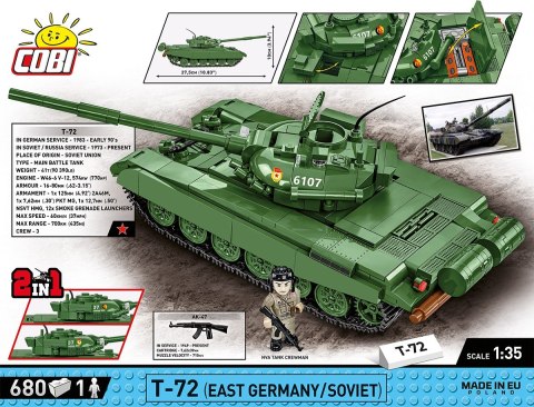 Klocki Armed Forces T-72 (East Germany/Soviet) Cobi Klocki Klocki Armed Forces T-72 (East Germany/Soviet) Cobi Klocki