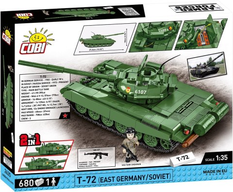 Klocki Armed Forces T-72 (East Germany/Soviet) Cobi Klocki Klocki Armed Forces T-72 (East Germany/Soviet) Cobi Klocki