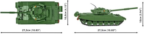 Klocki Armed Forces T-72 (East Germany/Soviet) Cobi Klocki Klocki Armed Forces T-72 (East Germany/Soviet) Cobi Klocki