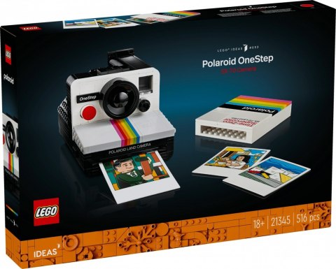 Klocki Ideas 21345 Aparat Polaroid OneStep SX-70 LEGO Klocki Ideas 21345 Aparat Polaroid OneStep SX-70 LEGO
