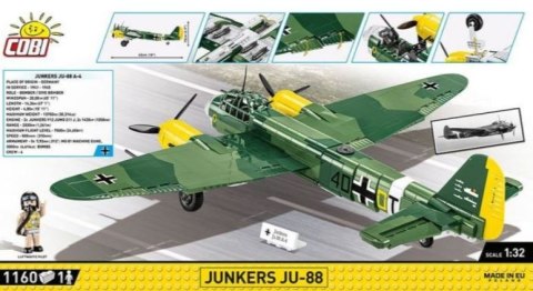 Klocki Junkers JU-88 1160 elementów Cobi Klocki Klocki Junkers JU-88 1160 elementów Cobi Klocki