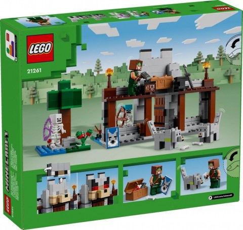 Klocki Minecraft 21261 Wilcza twierdza LEGO Klocki Minecraft 21261 Wilcza twierdza LEGO