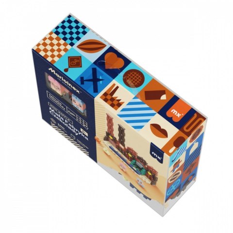Klocki Mini Waffle Wedel - Mała fabryka czekolady 100 elementów Marioinex Klocki Mini Waffle Wedel - Mała fabryka czekolady 100 elementów Marioinex