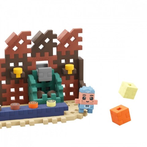 Klocki Mini Waffle Wedel - Mała fabryka czekolady 100 elementów Marioinex Klocki Mini Waffle Wedel - Mała fabryka czekolady 100 elementów Marioinex