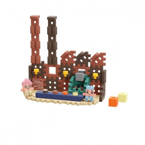 Klocki Mini Waffle Wedel - Mała fabryka czekolady 100 elementów Marioinex Klocki Mini Waffle Wedel - Mała fabryka czekolady 100 elementów Marioinex