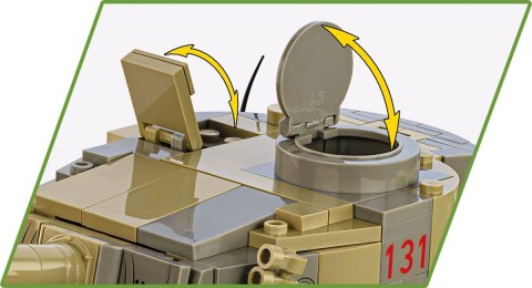 Klocki Panzer VI Tiger no131 Cobi Klocki Klocki Panzer VI Tiger no131 Cobi Klocki