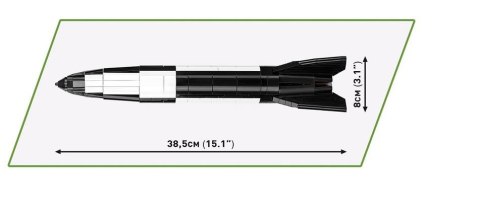 Klocki Rakieta V2 560 elementów Cobi Klocki Klocki Rakieta V2 560 elementów Cobi Klocki